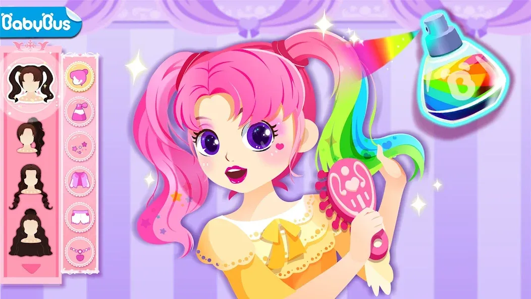 Little Panda: Princess Makeup на Андроид — Мод Все открыто — скриншот 3 Little Panda: Princess Makeup на Андроид — Мод Все открыто — скриншот 3