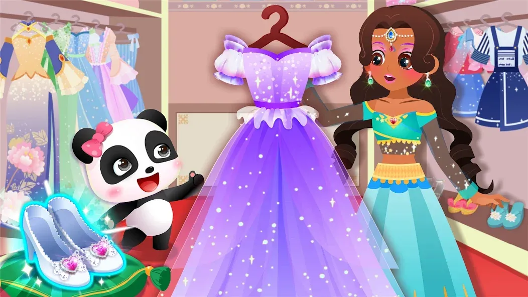 Little Panda: Princess Makeup на Андроид — Мод Все открыто — скриншот 4 Little Panda: Princess Makeup на Андроид — Мод Все открыто — скриншот 4