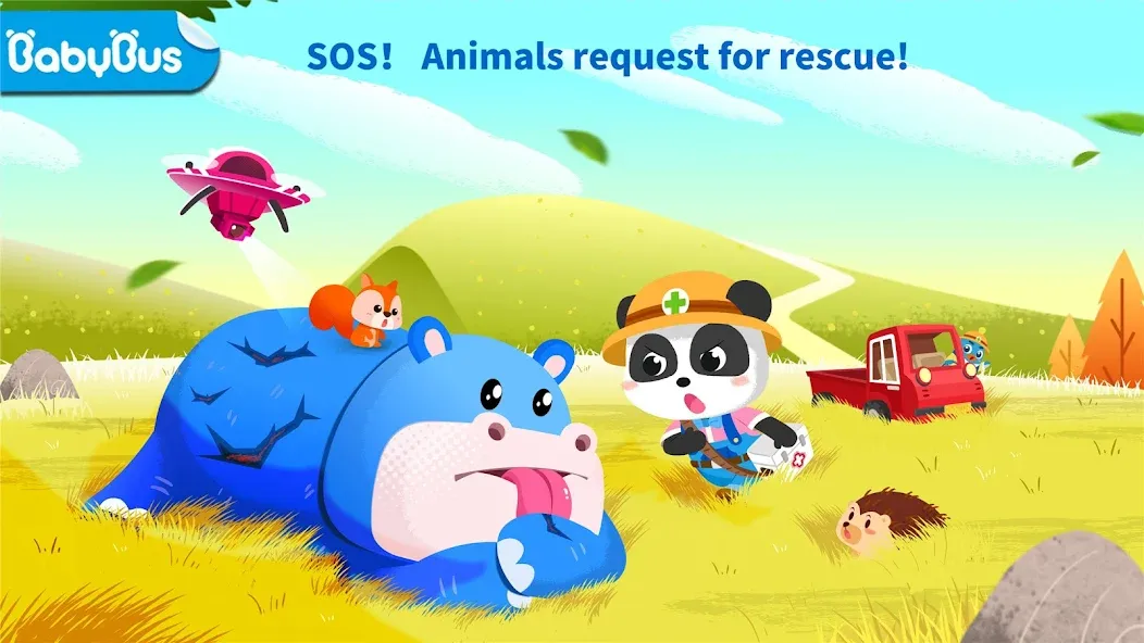 Baby Panda: Care for animals — Много денег — скриншот 1