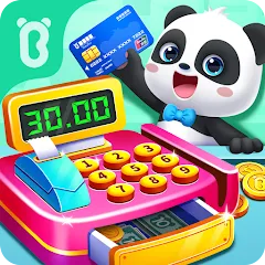 Baby Panda's Supermarket MOD — Много денег и всё открыто на Андроид