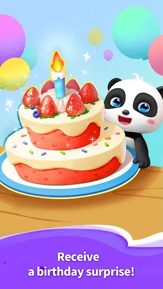 Talking Baby Panda-Virtual Pet — Мод: Много денег — скриншот 3 Talking Baby Panda-Virtual Pet — Мод: Много денег — скриншот 3