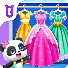 Скачать Baby Panda's Fashion Dress Up (Мод: Все открыто) на Андроид