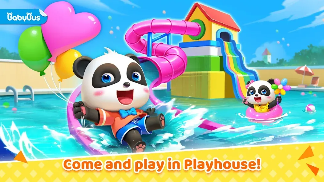 Скачать Baby Panda's House Games — Модификация Все открыто — скриншот 1