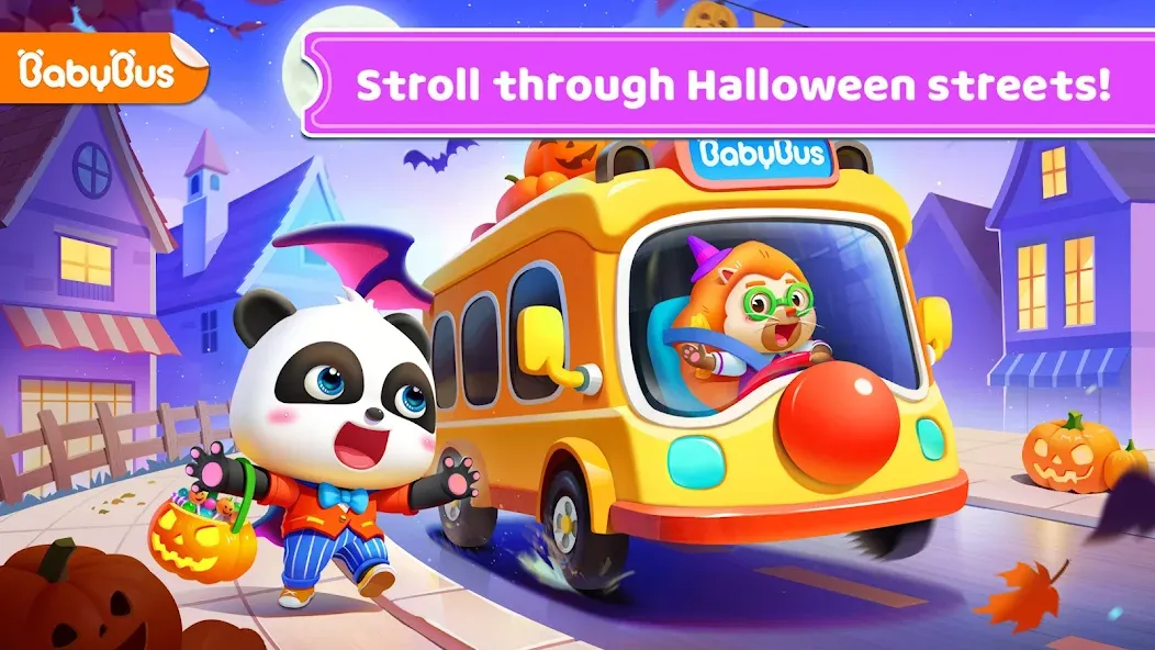 Скачать Baby Panda's School Bus на Андроид — Все открыто — скриншот 1