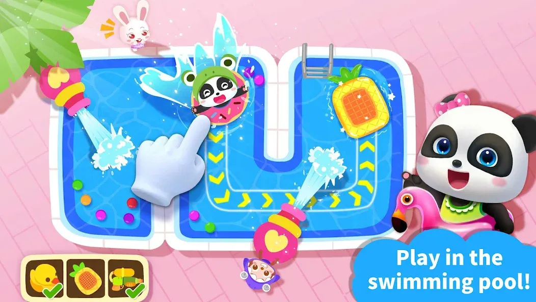 Скачать Little Panda’s Dream Town на телефон — Все открыто — скриншот 3