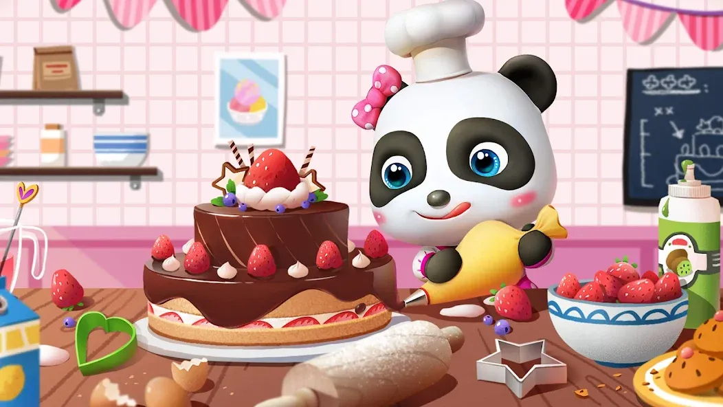 Baby Panda World: Kids Games (Мод Всё разблокировано) — скриншот 5