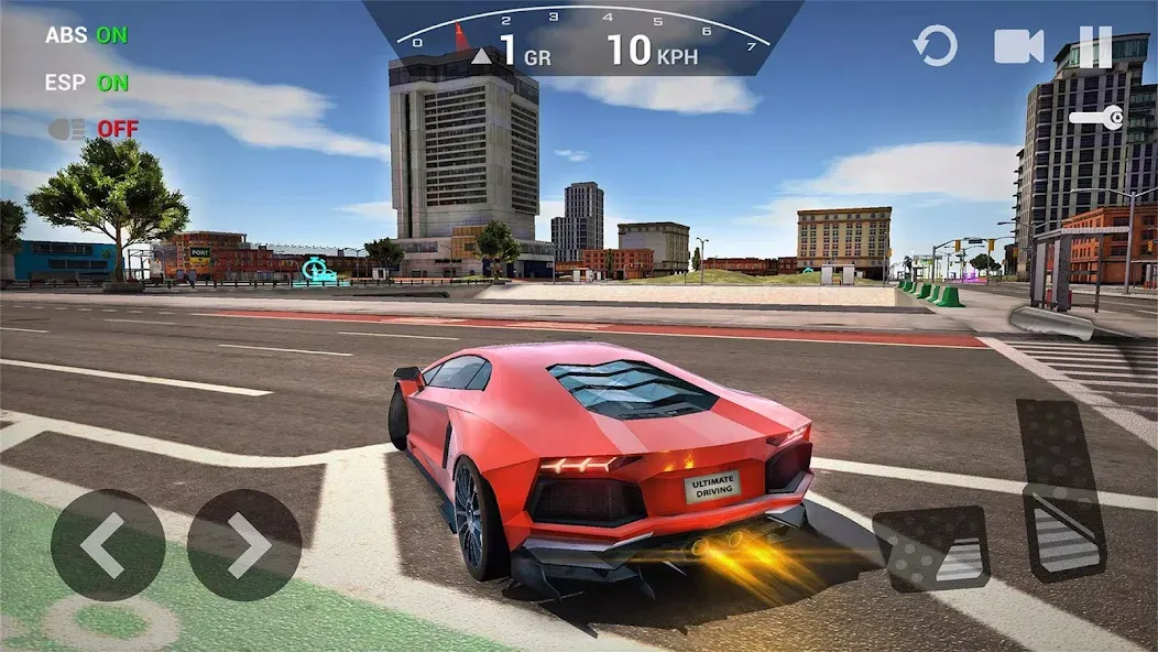 Ultimate Car Driving Simulator MOD — Много денег и все машины открыты на Андроид — скриншот 1