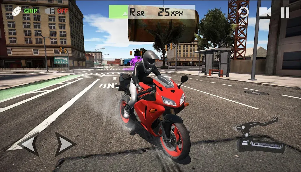 Скачать Ultimate Motorcycle Simulator с модом — Много денег — скриншот 1