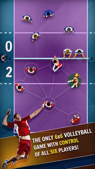 Volleyball Championship — Мод: Много денег — скриншот 4