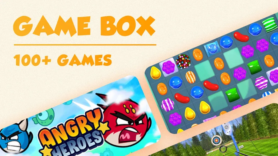 Game Box - 100+ Games — Все игры разблокированы — скриншот 1 Game Box - 100+ Games — Все игры разблокированы — скриншот 1