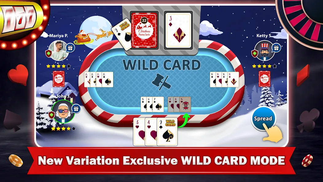 Скачать Tonk Multiplayer Card Game (Мод: Все открыто) на Андроид — скриншот 4