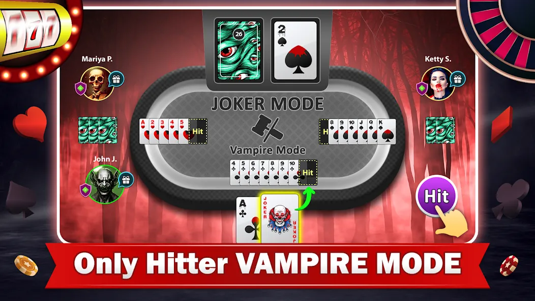 Скачать Tonk Multiplayer Card Game (Мод: Все открыто) на Андроид — скриншот 5