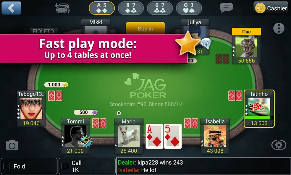 Скачать Jag Poker HD MOD APK — Много денег — скриншот 2 Скачать Jag Poker HD MOD APK — Много денег — скриншот 2