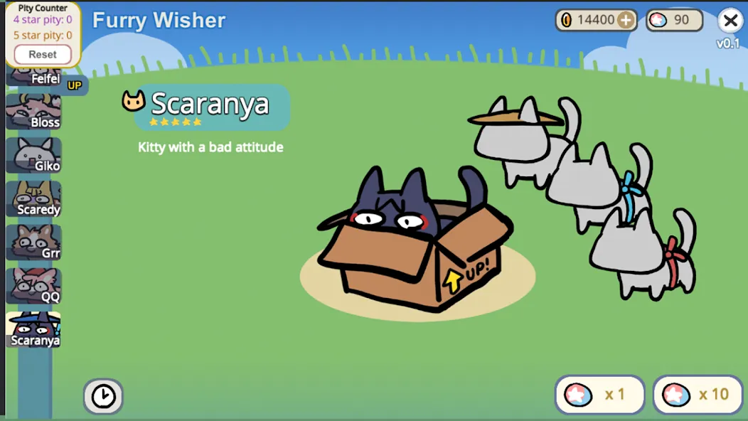 Взломанная Furry Wisher на Андроид — Много камней — скриншот 2