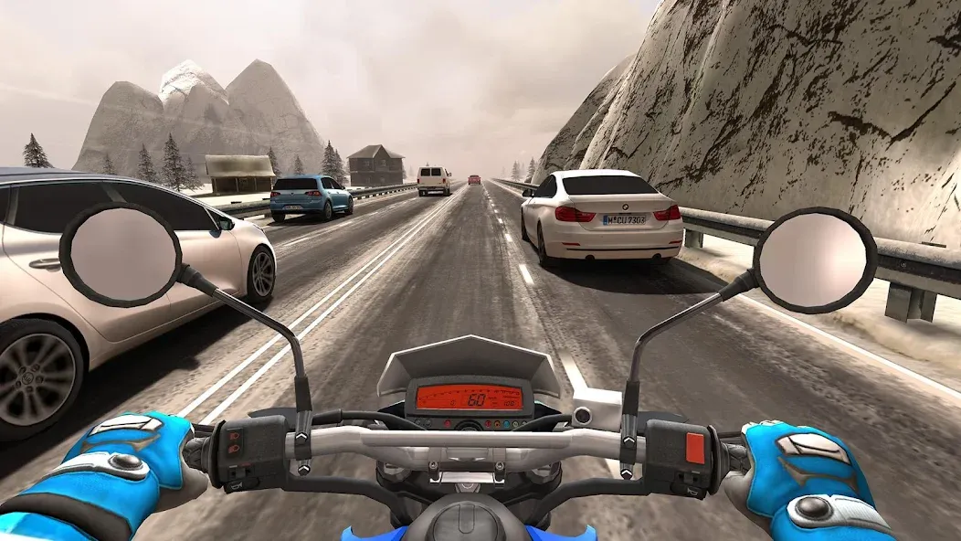 Traffic Rider Mod APK Много денег — Скачать на Андроид — скриншот 2