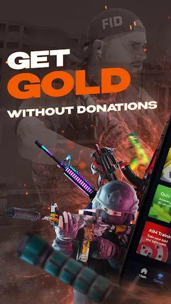Skins Farm - Golds and Skins MOD APK — Много денег и скинов — скриншот 1 Skins Farm - Golds and Skins MOD APK — Много денег и скинов — скриншот 1
