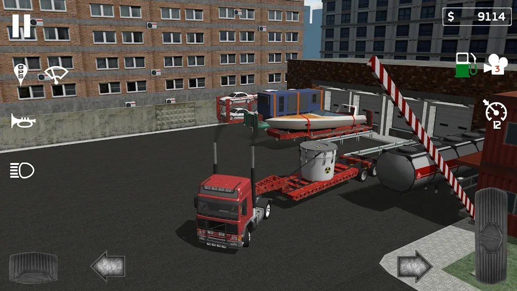 Скачать взломанную Cargo Transport Simulator — Бесконечные деньги — скриншот 2