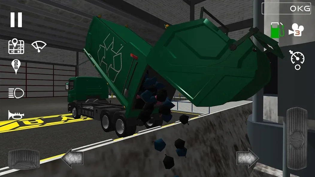 Скачать Trash Truck Simulator с модом — Много денег — скриншот 3