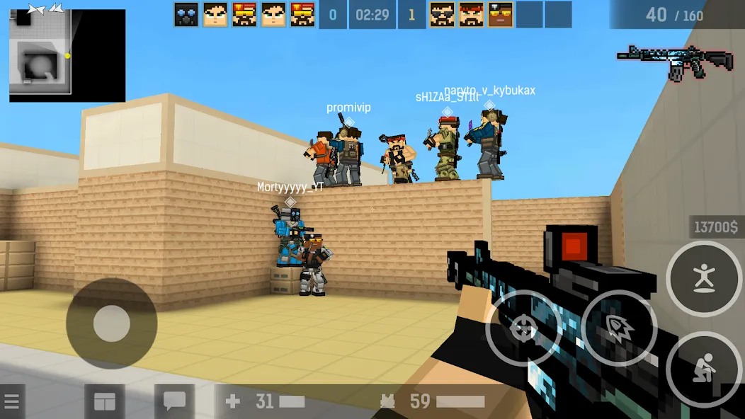 BLOCKPOST Mobile: PvP FPS — Взломанная версия (Много денег) — скриншот 2