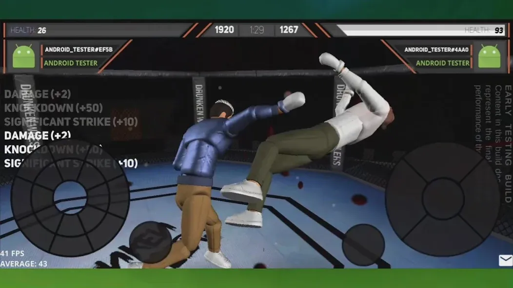 Скачать взлом Drunken Wrestlers 2 на Андроид — Много денег — скриншот 1