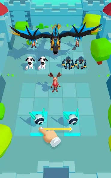 Скачать Animal Merge - Evolution Games на Android — Много денег — скриншот 4