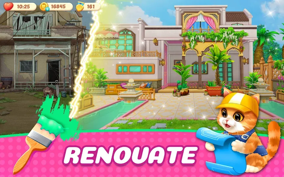Скачать Kitten Match на Android — Много денег — скриншот 3 Скачать Kitten Match на Android — Много денег — скриншот 3