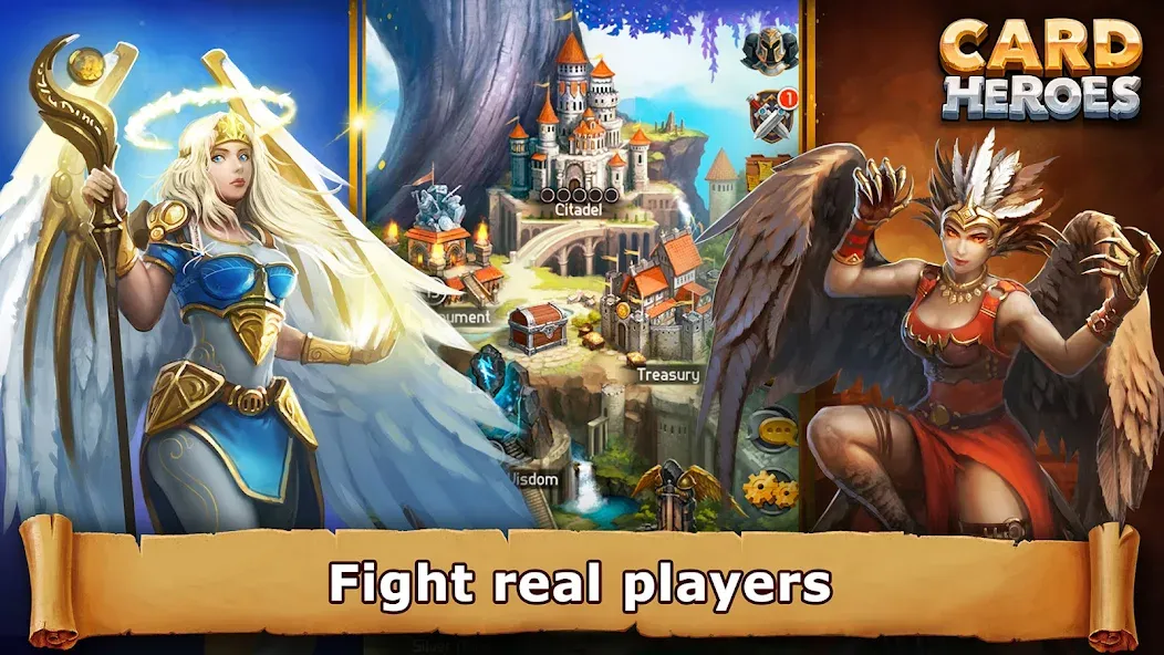 Скачать Card Heroes: TCG/CCG deck Wars — Много кристаллов и золота — скриншот 5