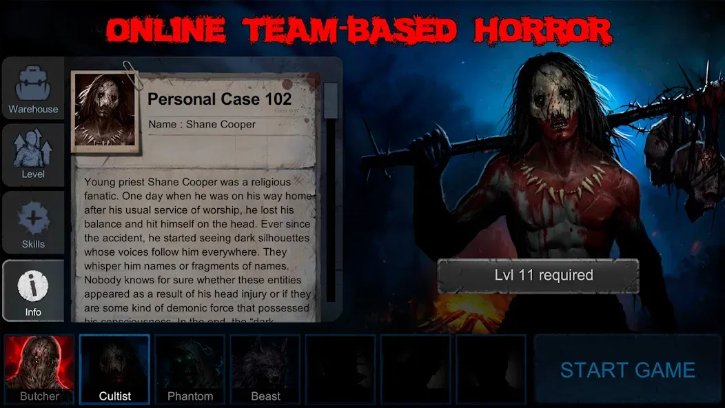 Скачать взлом Horrorfield Multiplayer horror на Андроид — Все открыто — скриншот 1 Скачать взлом Horrorfield Multiplayer horror на Андроид — Все открыто — скриншот 1