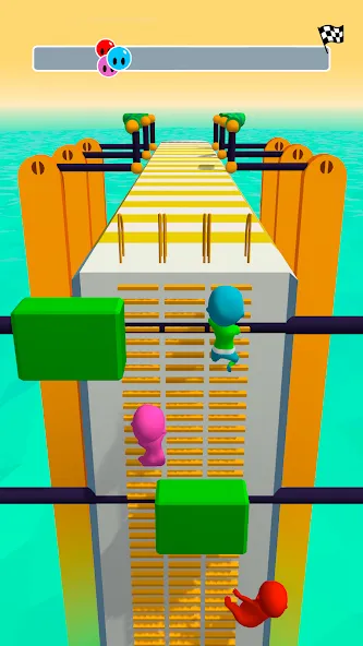 Скачать взлом Fun Race 3D — Run and Parkour на Андроид — Много денег и без рекламы — скриншот 2