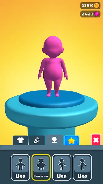 Скачать взлом Fun Race 3D — Run and Parkour на Андроид — Много денег и без рекламы — скриншот 4