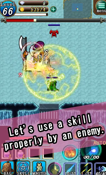 Witch & Fairy Dungeon Mod APK Много денег — Скачать на Андроид — скриншот 3