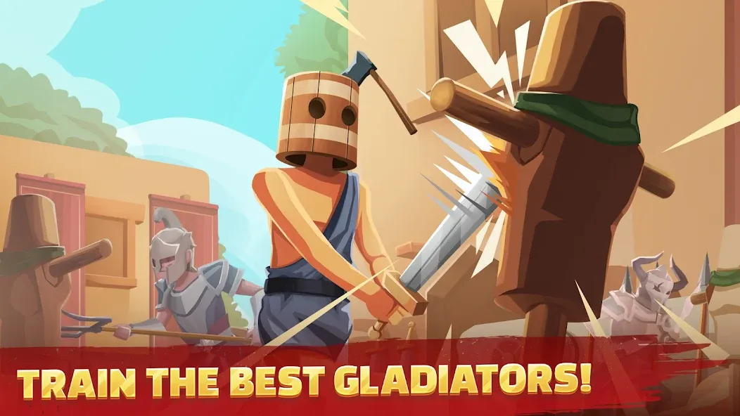 Взлом Gladiators Arena: Idle Tycoon — Много денег — скриншот 2 Взлом Gladiators Arena: Idle Tycoon — Много денег — скриншот 2