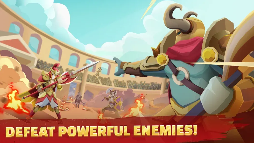 Взлом Gladiators Arena: Idle Tycoon — Много денег — скриншот 3 Взлом Gladiators Arena: Idle Tycoon — Много денег — скриншот 3