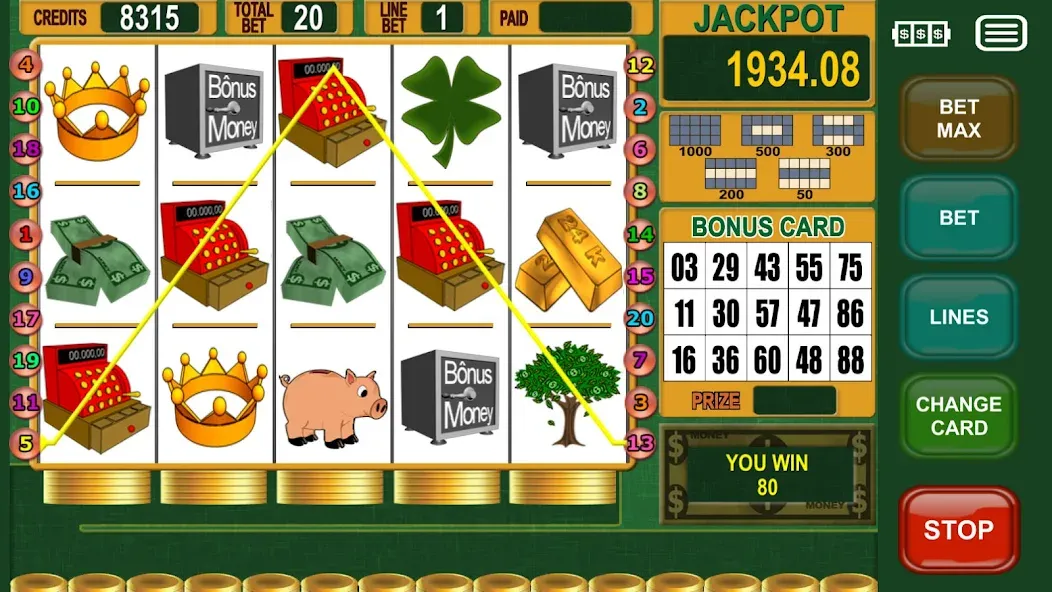 Скачать взломанную Money Slot Machine — Взлом на много денег — скриншот 4