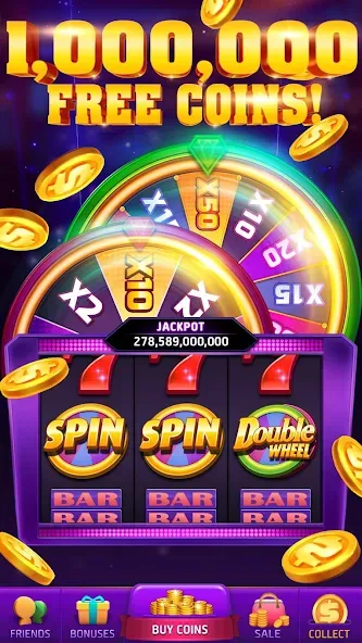 Скачать 777 Casino – vegas slots games на телефон — Много денег — скриншот 1 Скачать 777 Casino – vegas slots games на телефон — Много денег — скриншот 1