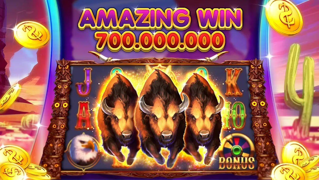 Скачать 777 casino games - slots games — Последняя версия (Взлом на много денег) — скриншот 1