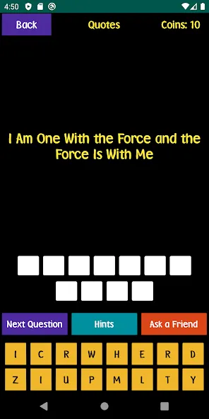 Скачать взломанную Quiz For SW Fans — Все вопросы открыты — скриншот 4