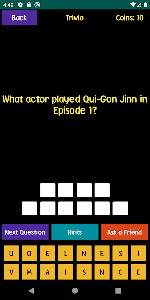 Скачать взломанную Quiz For SW Fans — Все вопросы открыты — скриншот 5