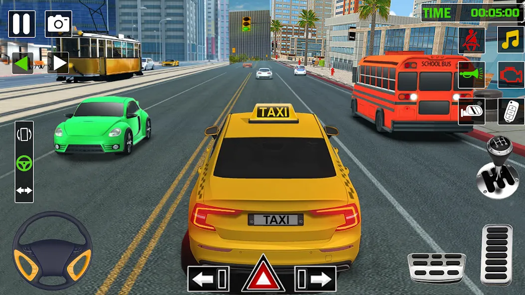 Взломанная City Taxi Games-Taxi Car Games на Андроид — Много денег — скриншот 4 Взломанная City Taxi Games-Taxi Car Games на Андроид — Много денег — скриншот 4