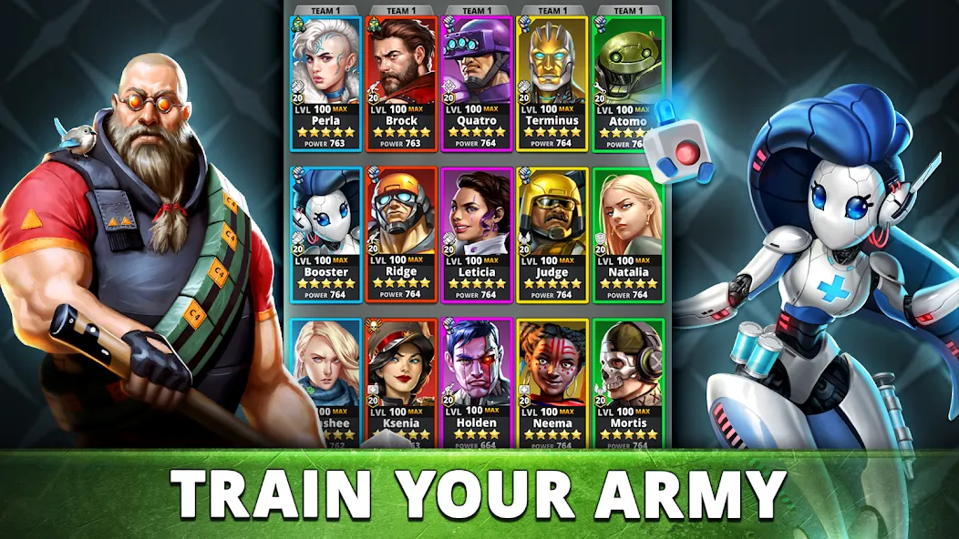 Скачать взломанную Puzzle Combat: Match-3 RPG — Много денег и бесконечная энергия — скриншот 5