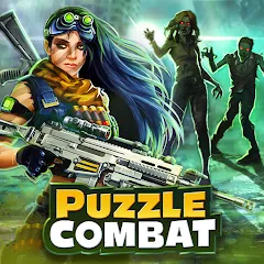 Скачать взломанную Puzzle Combat: Match-3 RPG — Много денег и бесконечная энергия
