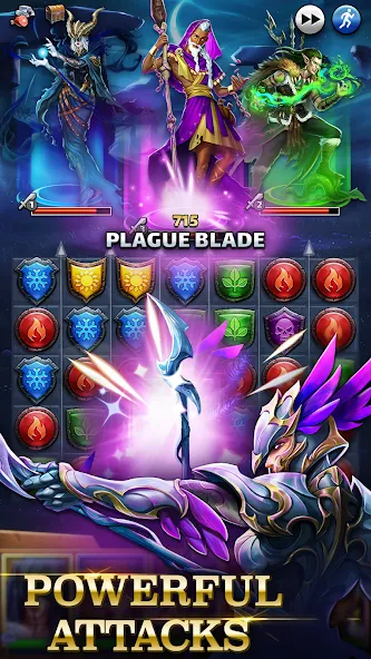 Empires & Puzzles: Match-3 RPG MOD APK на Android — Много денег и кристаллов — скриншот 5