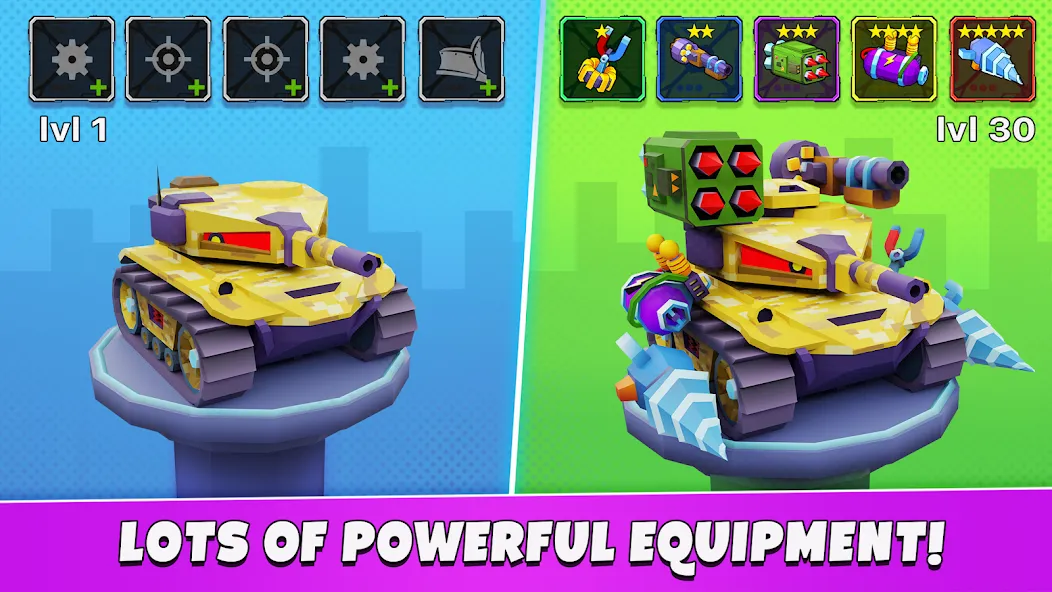 Car Eats Car 5 - Battle Arena — Мод: Много денег и кристаллов — скриншот 5