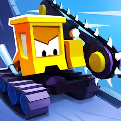 Car Eats Car 5 - Battle Arena — Мод: Много денег и кристаллов
