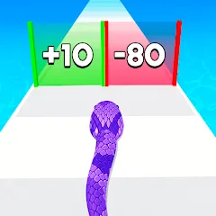 Snake Run Race・3D Running Game (Мод Много денег)
