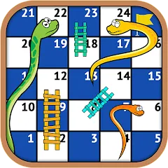 Скачать Snakes and Ladders - Ludo Game — Все кости падают на 6