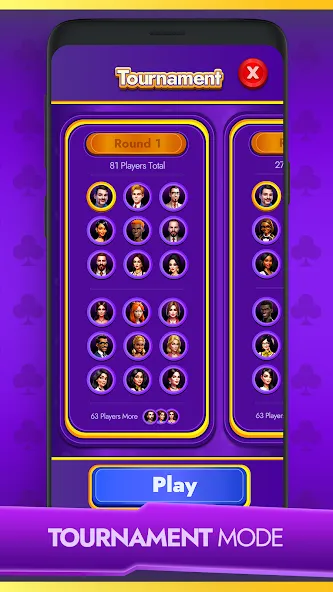 Tonk - Classic Card Game Mod APK Много денег — Скачать на Андроид — скриншот 3