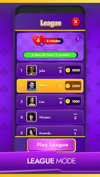 Tonk - Classic Card Game Mod APK Много денег — Скачать на Андроид — скриншот 4
