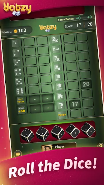 Yatzy - Offline Dice Games MOD APK — Все броски костей доступны — скриншот 2 Yatzy - Offline Dice Games MOD APK — Все броски костей доступны — скриншот 2
