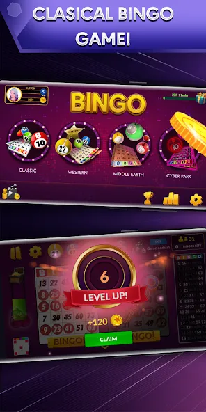 Bingo - Offline Bingo Game — Взломанная версия (Много денег и без рекламы) — скриншот 2